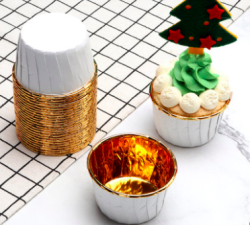 Изображение Капсула с ламинацией Белая/золото